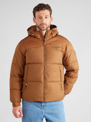 Veste d’hiver 'New York' TOMMY HILFIGER en marron : devant