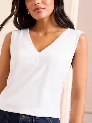 love & roses - Top en blanco