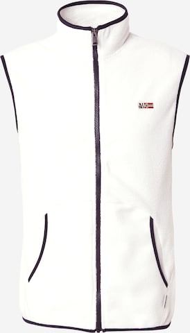 NAPAPIJRI Liivi 'THEOS' värissä valkoinen: etupuoli