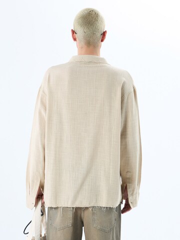 VAMOS CLO Comfort fit Overhemd in Beige