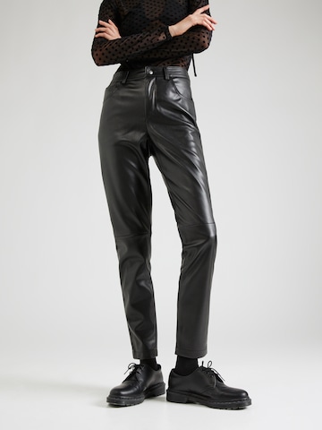 Coupe slim Pantalon Wallis en noir