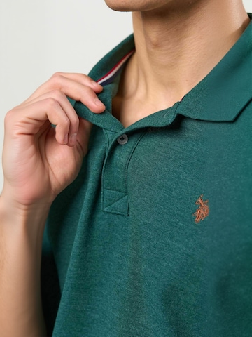 Coupe regular Chemise ' UMAlfred ' U.S. POLO ASSN. en vert