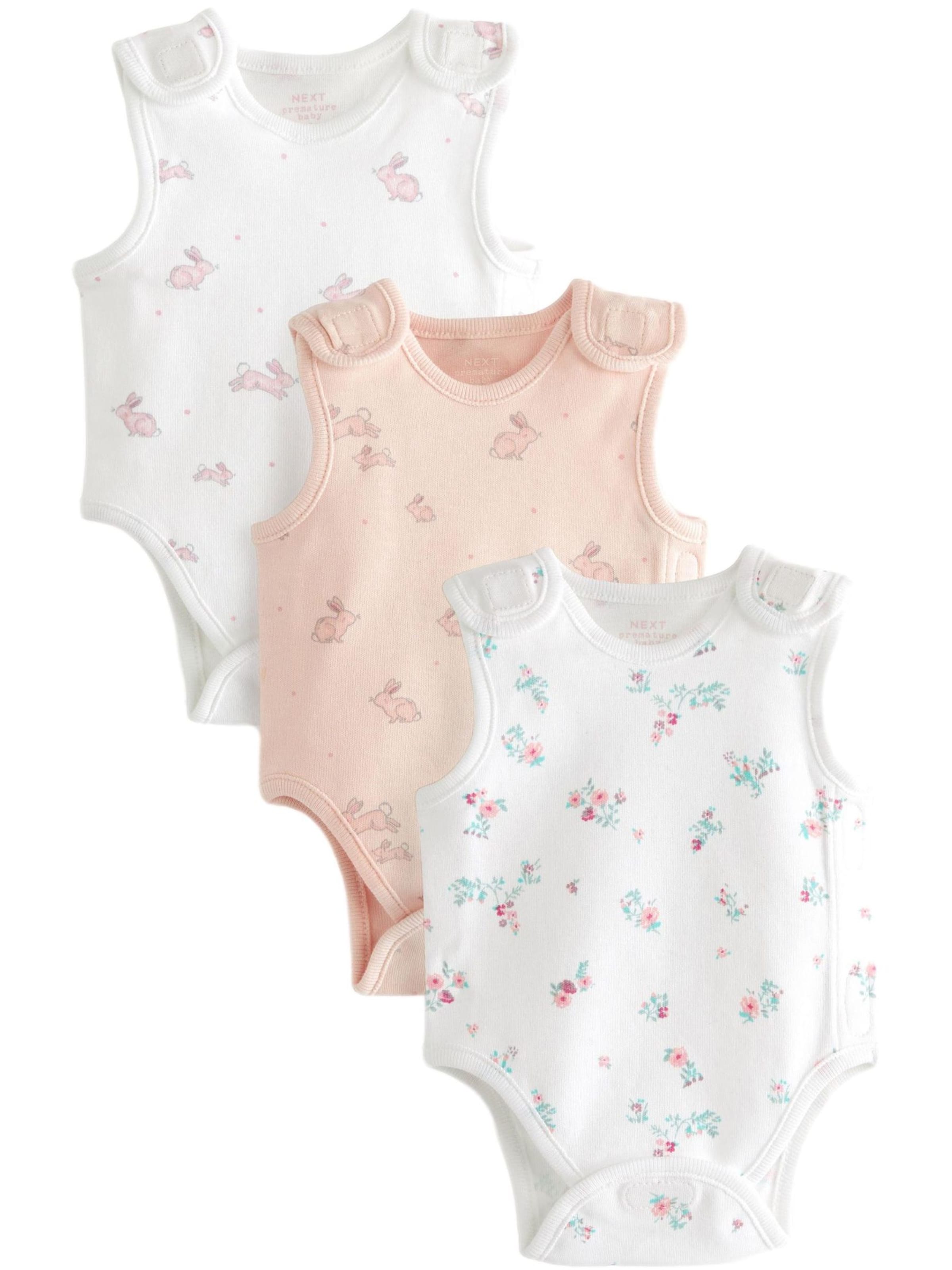 Next Sparkdräkt/body i rosa: framsida