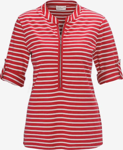 Goldner Shirt in rot / weiß, Produktansicht