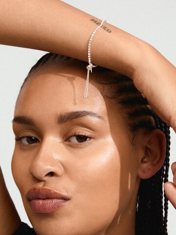 Pilgrim - Pulseira 'Sky' em prata: frente