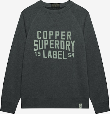 Sweat-shirt Superdry & Co en gris : devant