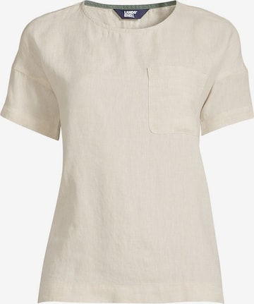 Lands‘ End Shirt in Beige: predná strana