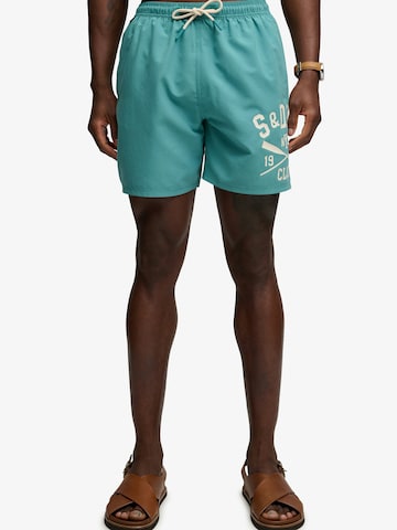 Superdry & Co Badeshorts i grøn: forside