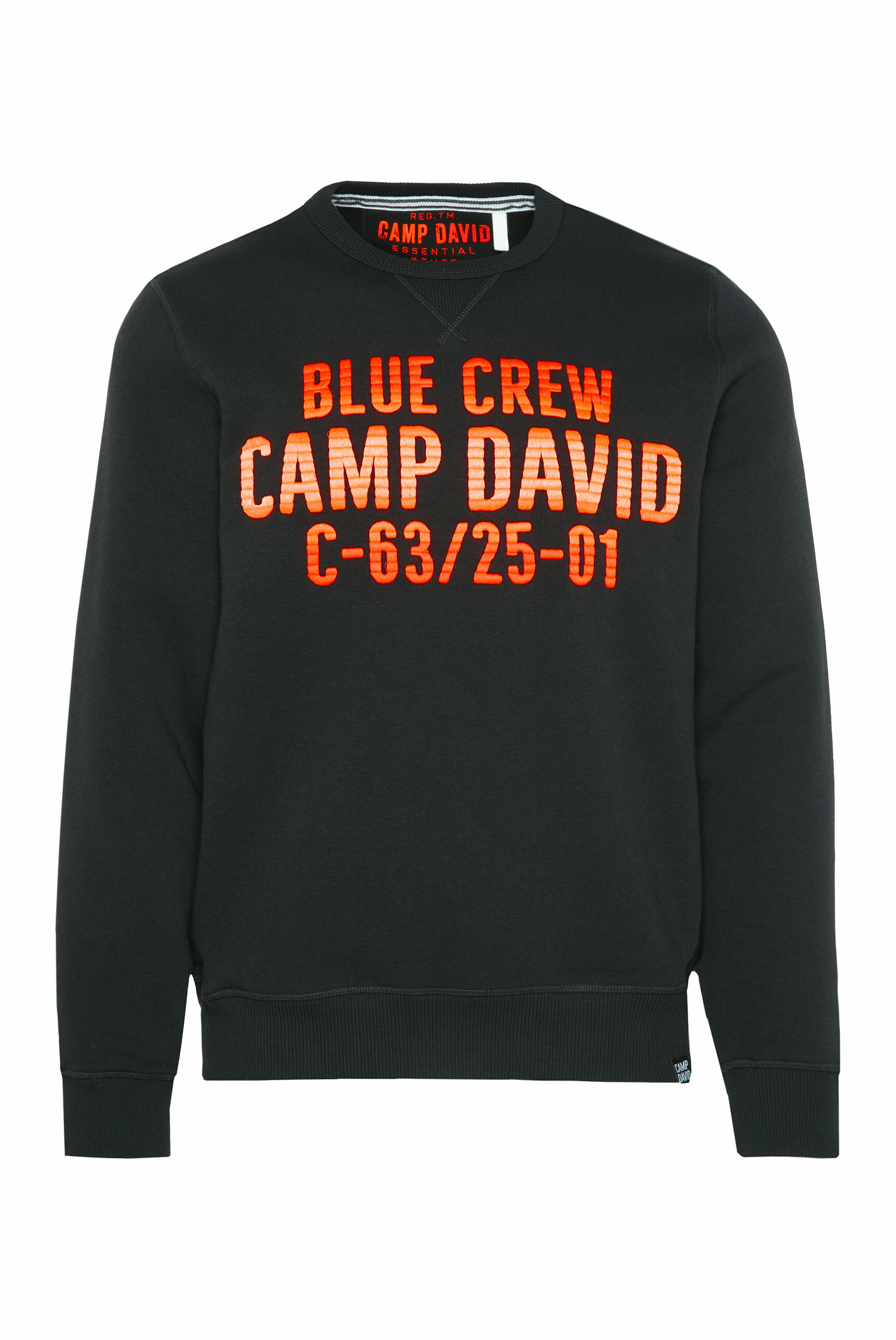 Mężczyźni Odzież CAMP DAVID Bluzka sportowa w kolorze Czarnym 