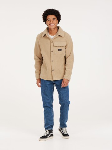 PROTEST Winterjacke 'PRTRUNDIS' in Braun: Vorderseite