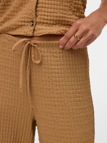 VERO MODA - Pierna ancha Pantalón 'VMLINA' en marrón