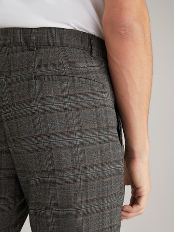 Coupe slim Pantalon à plis 'Bird' JOOP! en gris