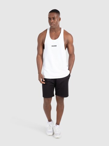 Smilodox Functioneel shirt ' Leno ' in Wit