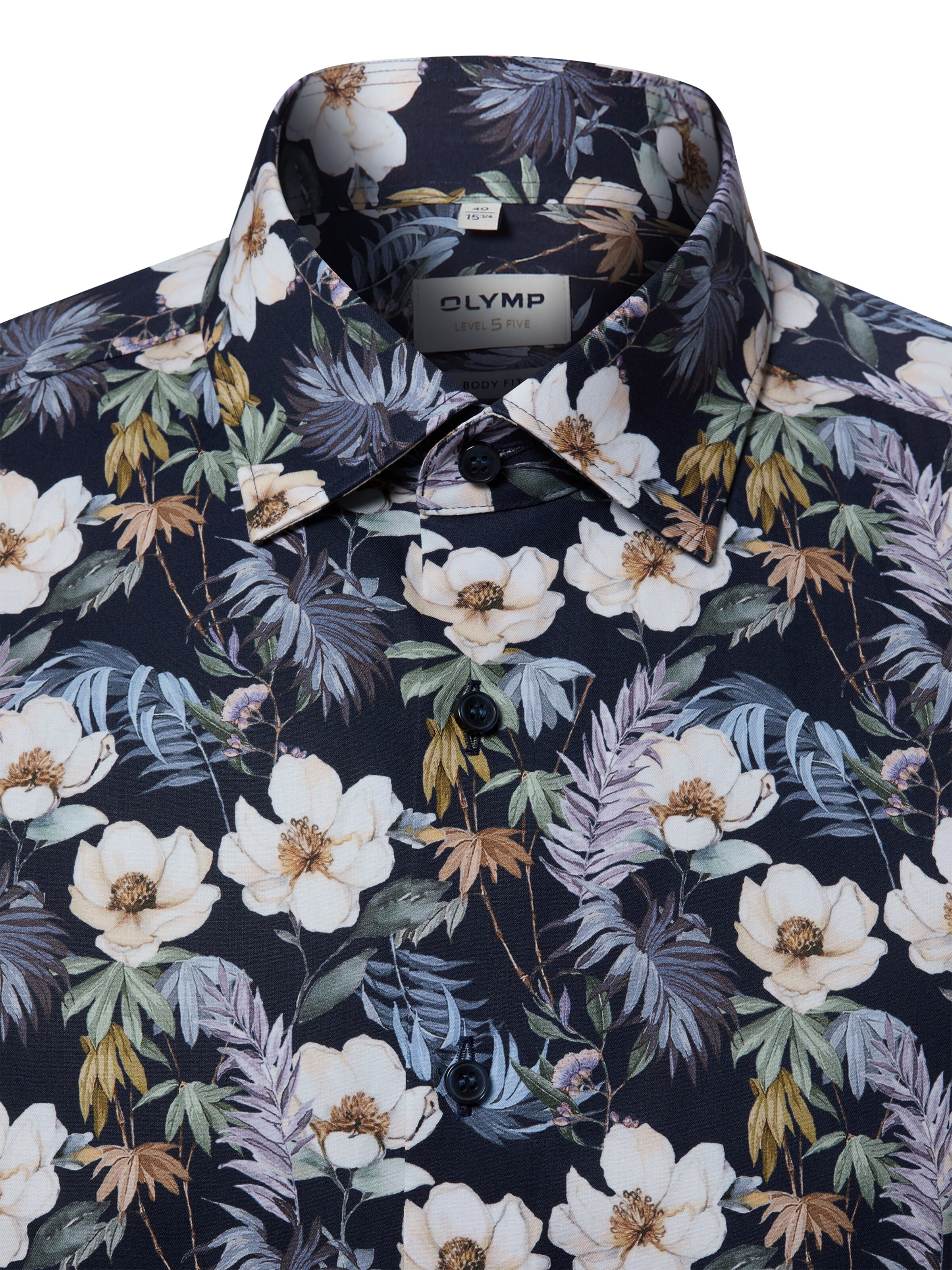 OLYMP Slim fit Button Up Shirt in Blue