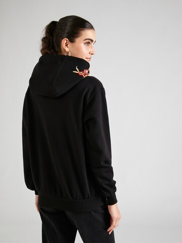 Derhy - Sweatshirt 'HEATHER' em preto