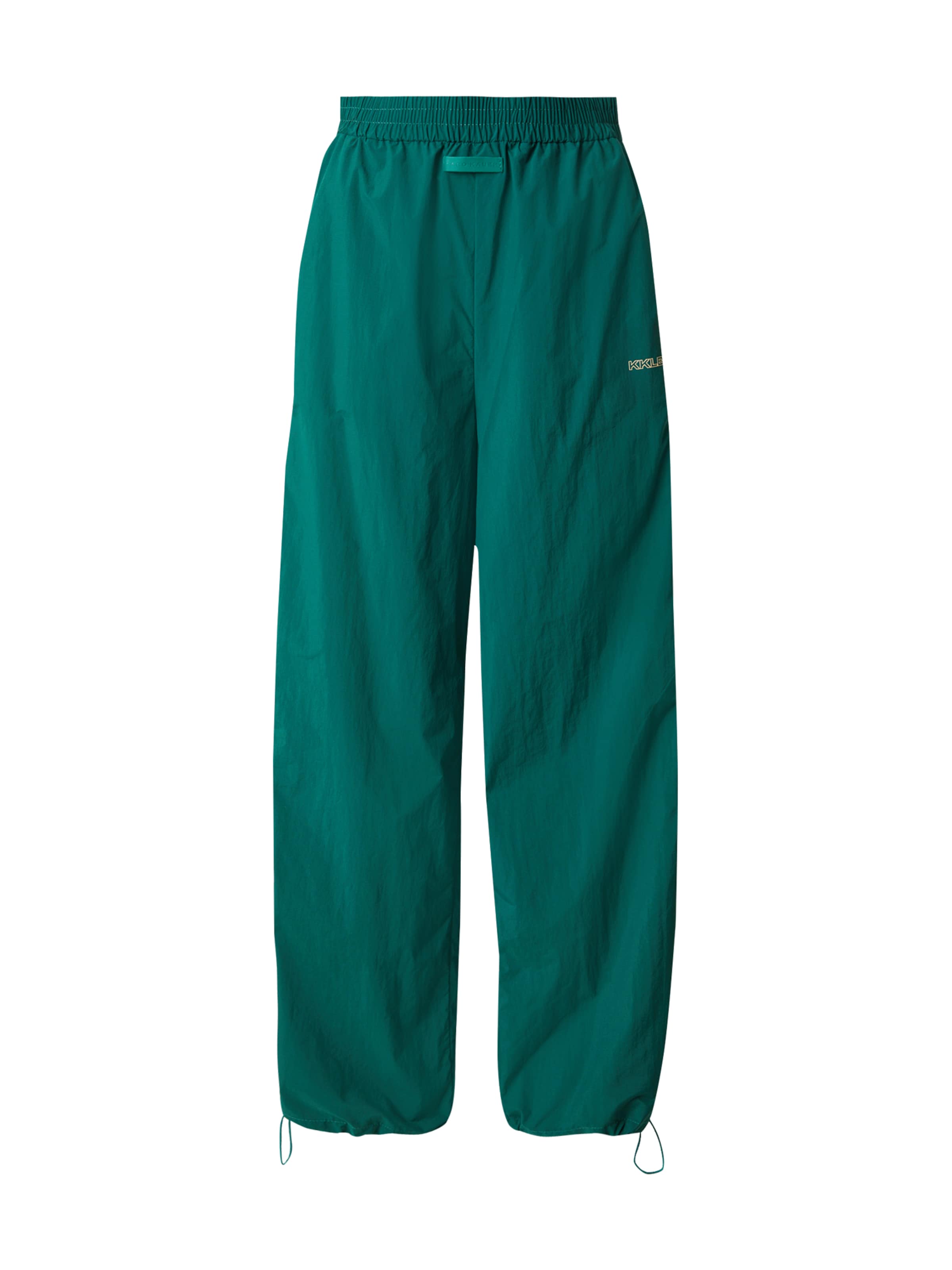 Karo Kauer Lużny krój Spodnie w kolorze zielony: przód
