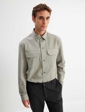 Koton Regular fit Overhemd in Grijs