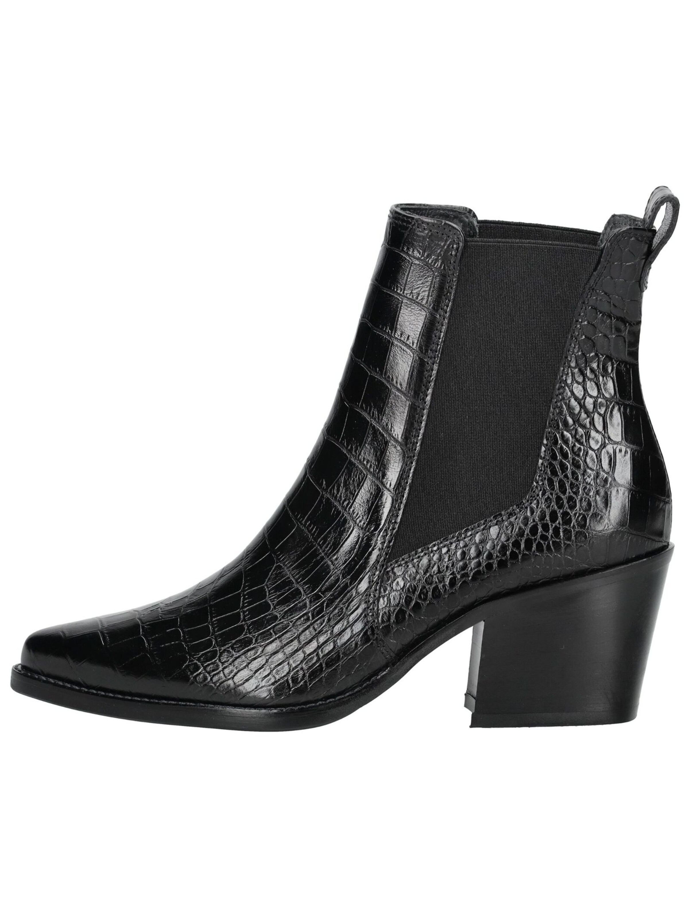 Paul Green Chlesea Boots in Schwarz