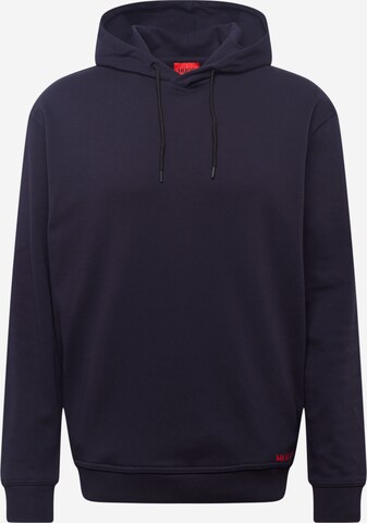 Sweat-shirt 'DAYFUN211' HUGO en bleu : devant