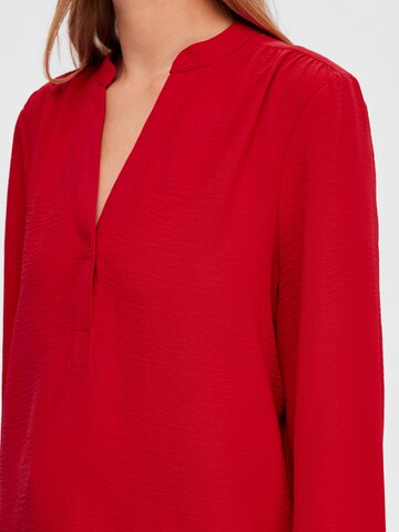 Chemisier 'Mivia' SELECTED FEMME en rouge