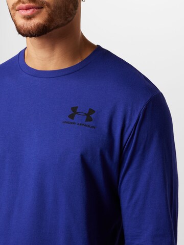 UNDER ARMOUR Functioneel shirt in Blauw