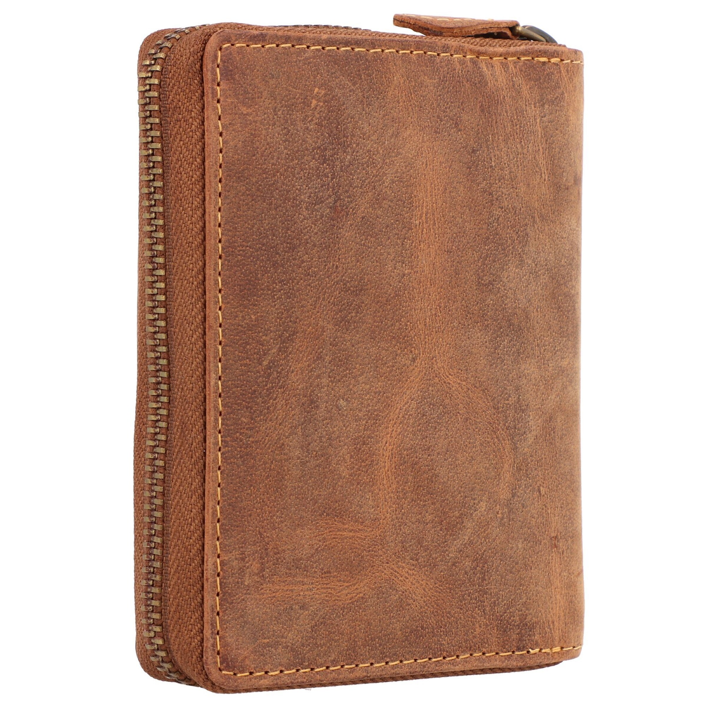 GREENBURRY Wallet 'Vintage 821A' in Brown