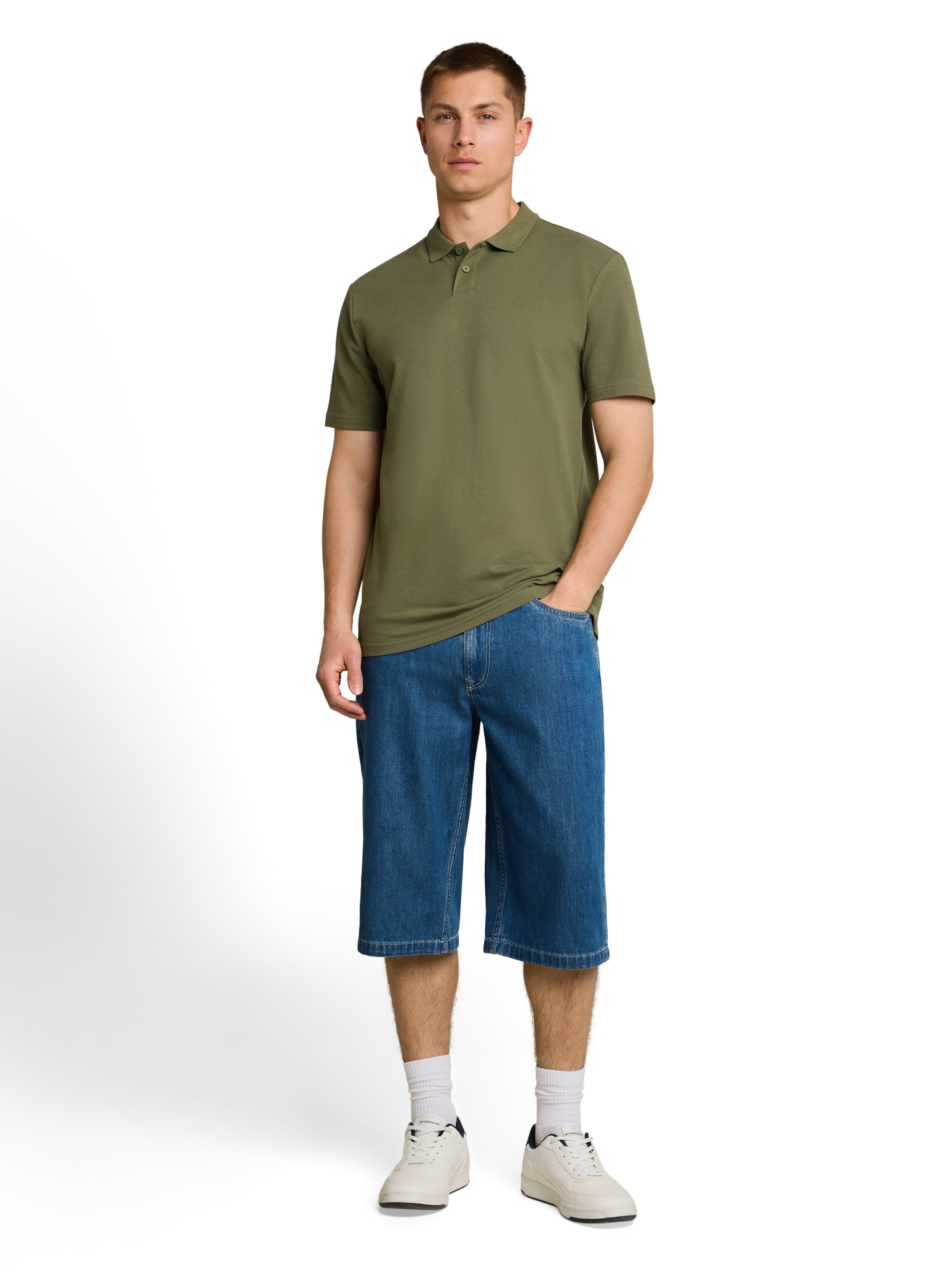 TOM TAILOR DENIM T-shirt i grön