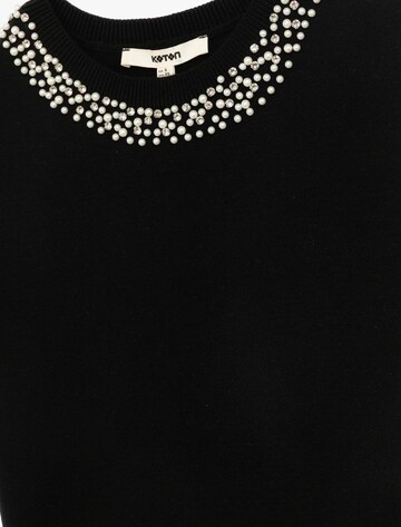 Koton Pullover in Schwarz