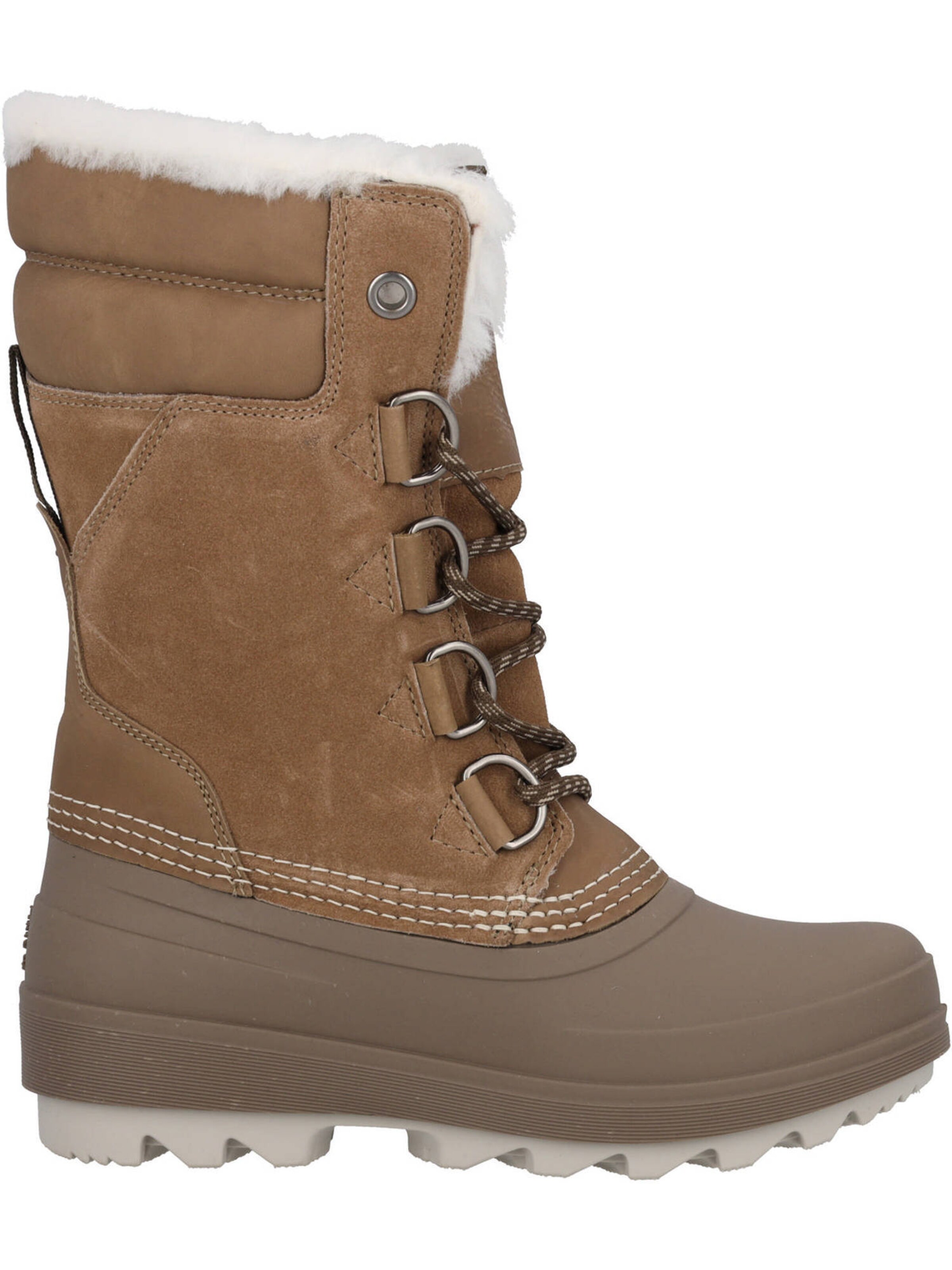 Kamik Schnürstiefel 'WK2429C-FOS LAUREN' in Braun