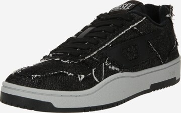 DIESEL Låg sneaker 'S-UKIYO V2' i svart: framsida