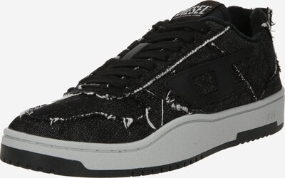 DIESEL Baskets basses 'S-UKIYO V2' en noir / blanc, Vue avec produit