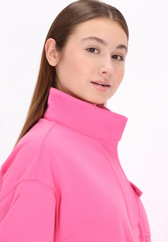 Sweat-shirt 'Comfortable' myMo ATHLSR en rose