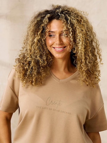 Zhenzi Shirt 'Mya 1274' in Brown