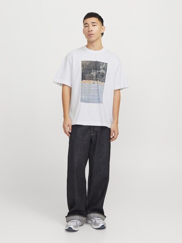 T-Shirt JACK & JONES en blanc