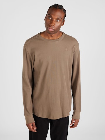 G-Star RAW Shirt 'Lash' in Brown: front