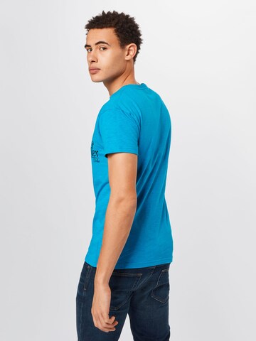 Derbe T-Shirt in Blau