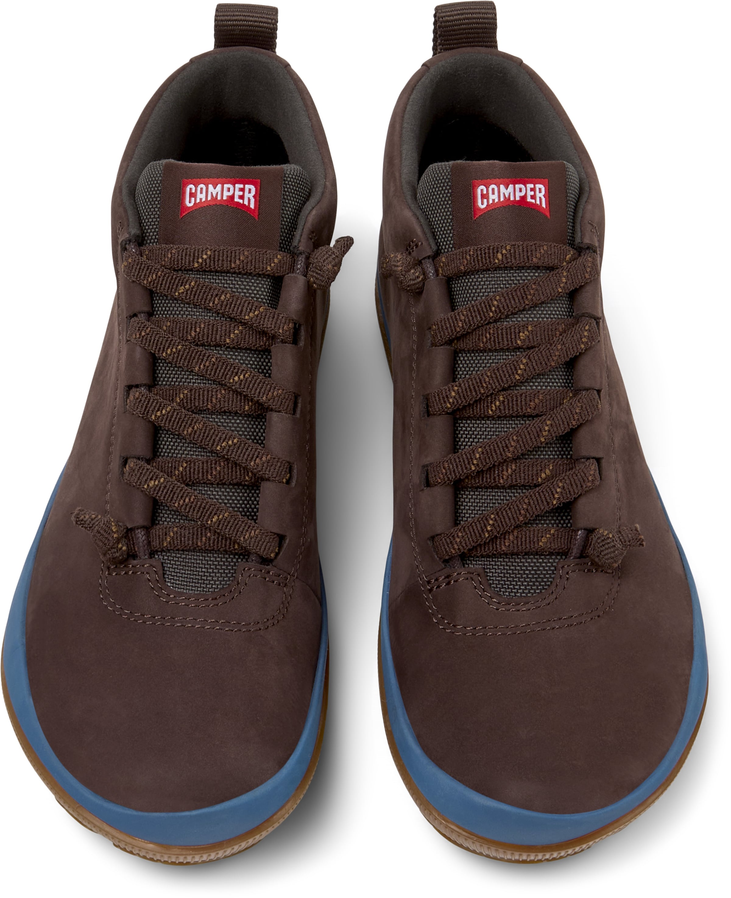 CAMPER Enkellaarsje 'Peu Pista' in Bruin