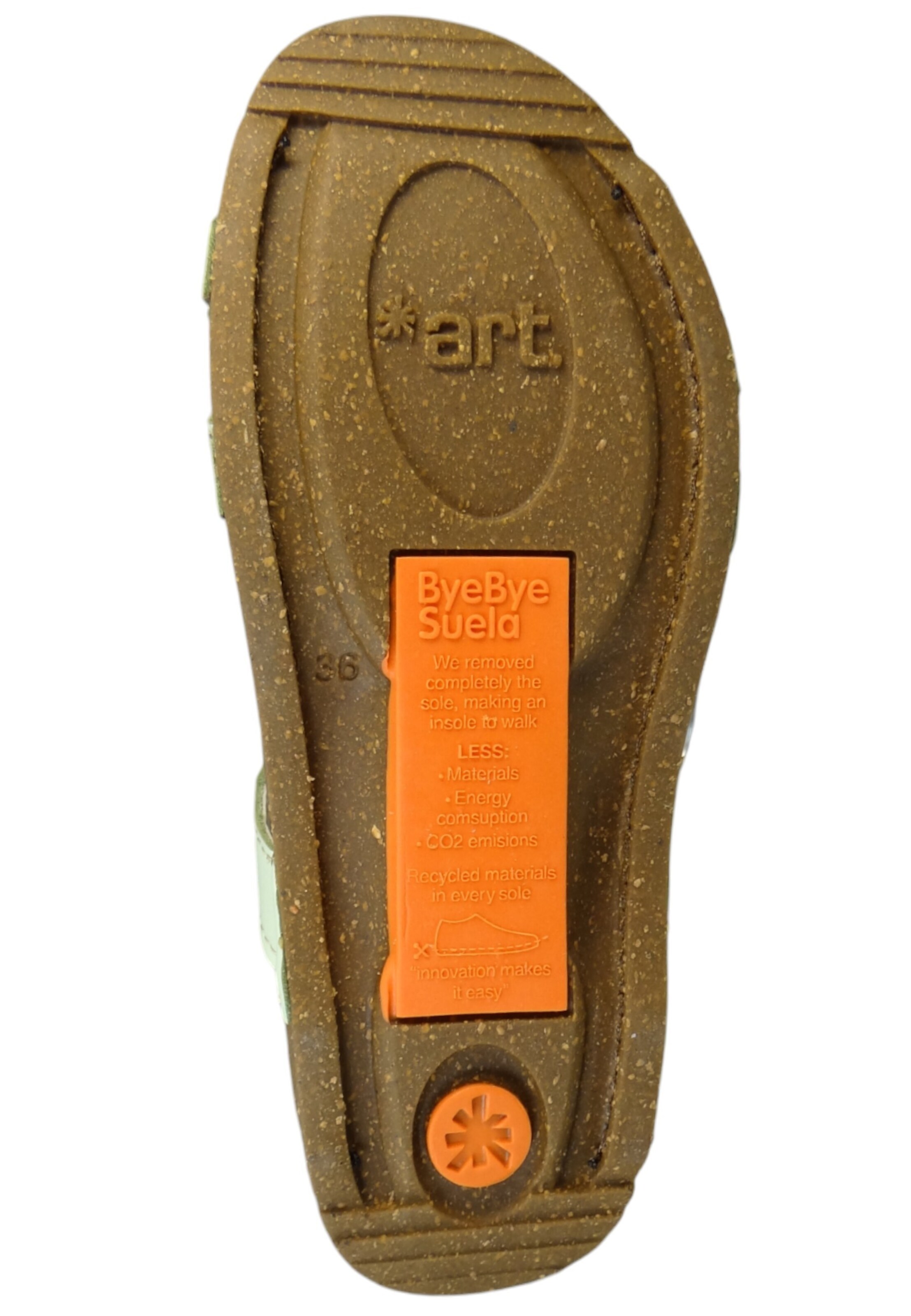 ART - Sandália 'I Breathe' em verde