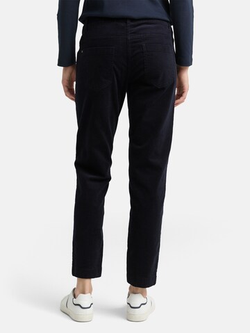 TOM TAILOR Tapered Trousers in Blue