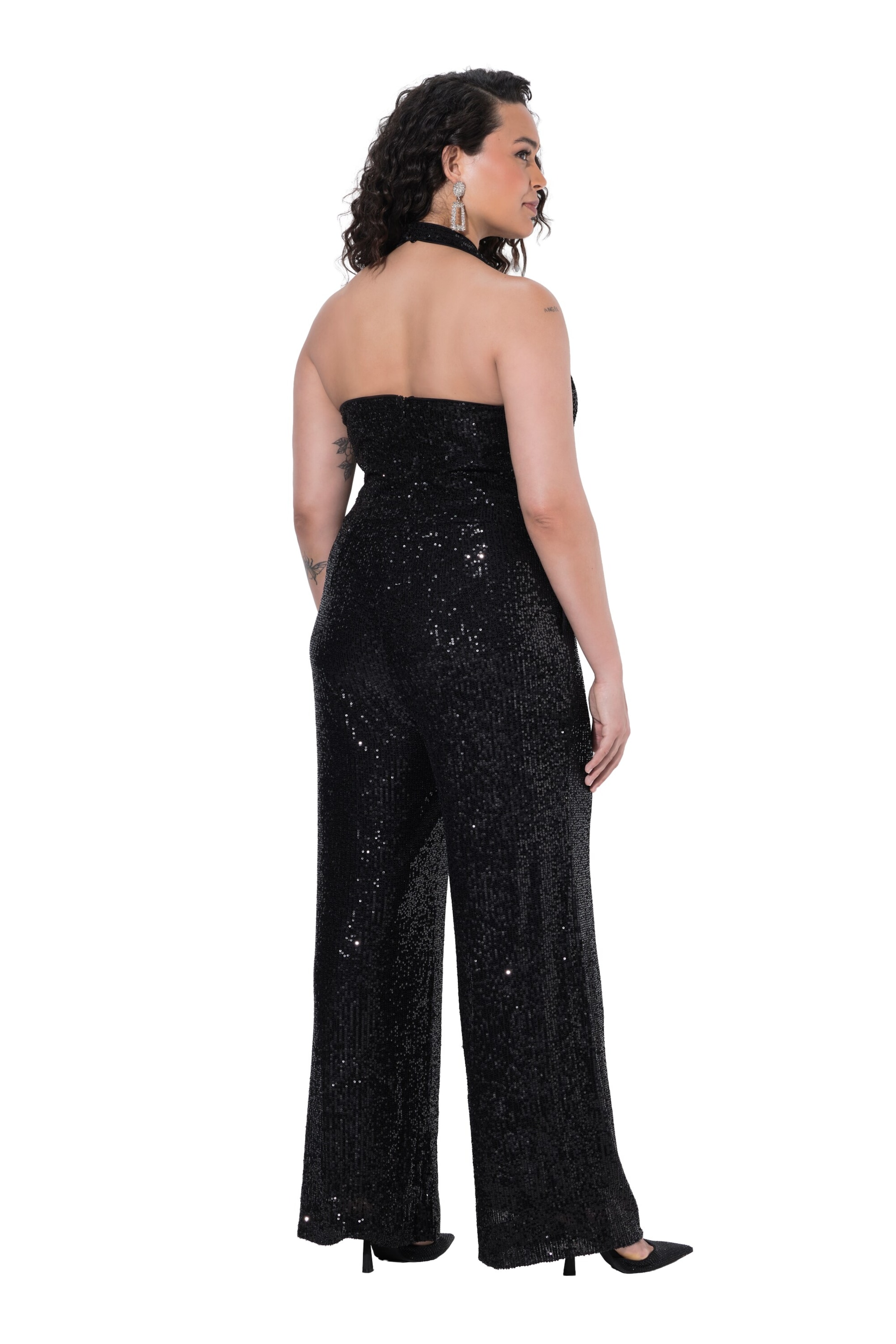 Ulla Popken Jumpsuit in Schwarz
