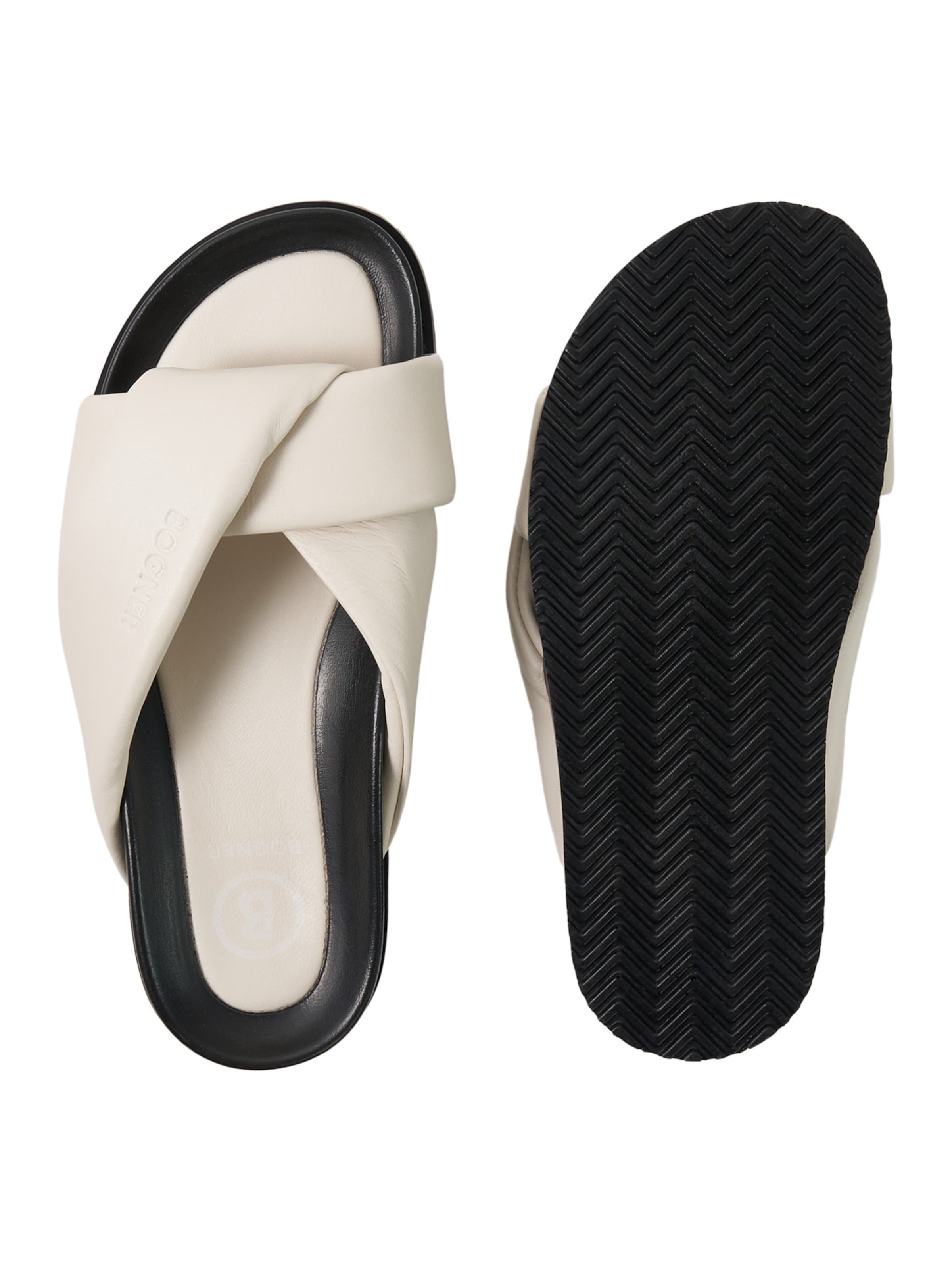 BOGNER Sandals 'Sirolo' in Beige