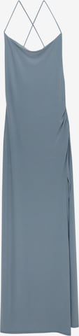 Pull&Bear Evening Dress in Blue: front