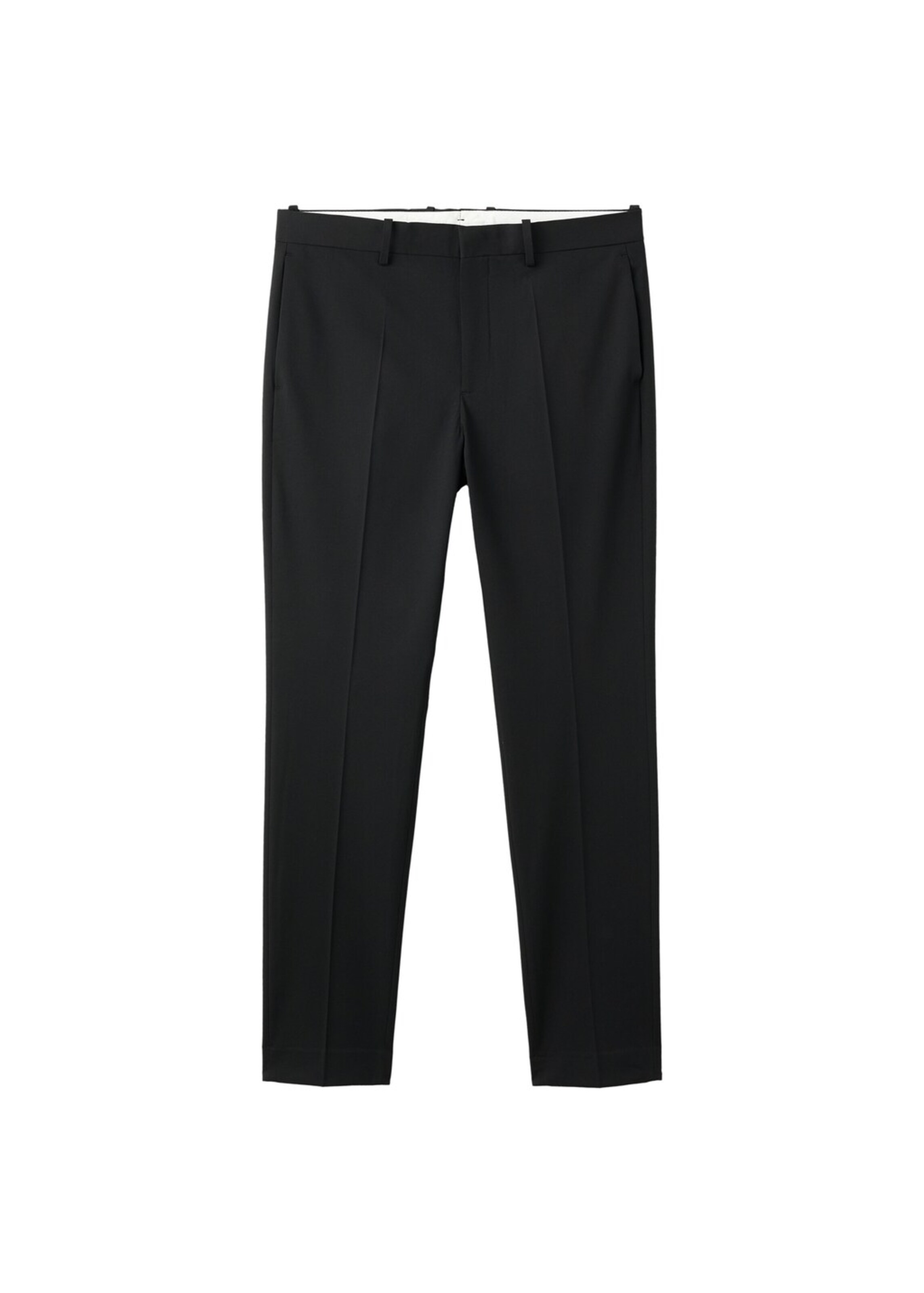 MANGO MAN Slimfit Hose 'Paris' in Schwarz: Vorderseite