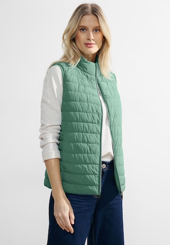 CECIL Vest in Green: front