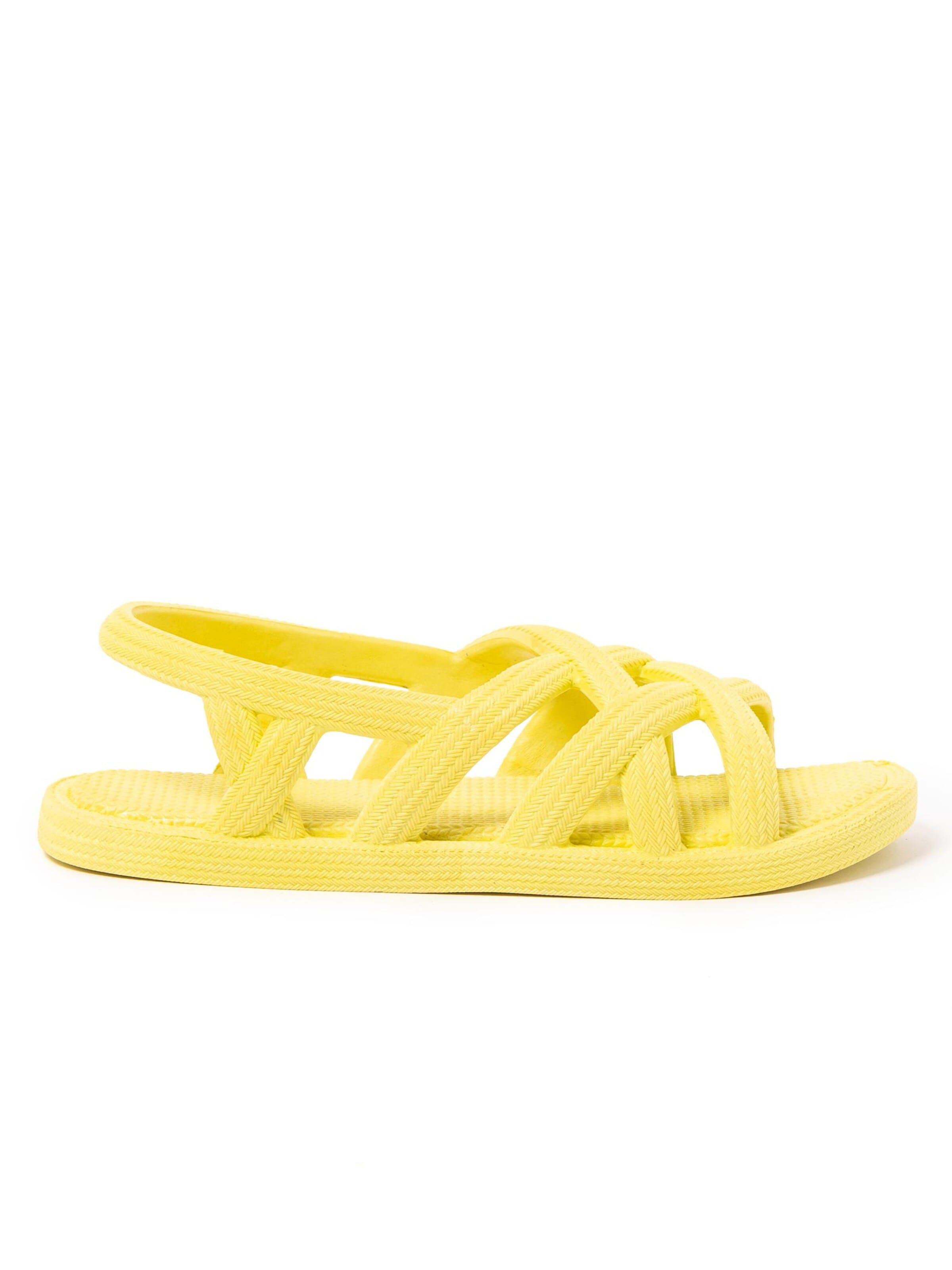 Brasileras Sandals 'Ankara' in Yellow