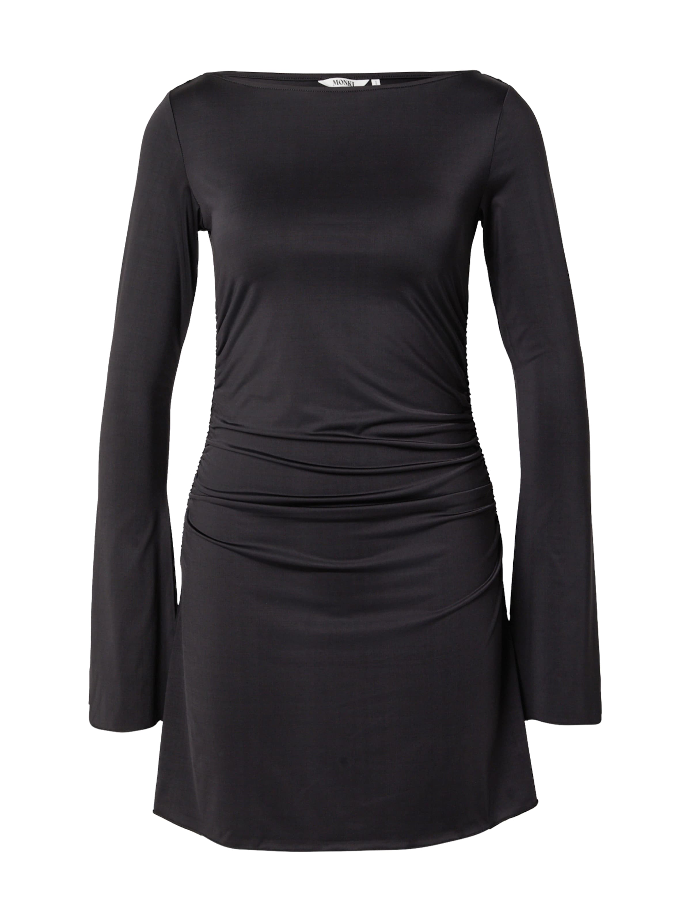 Monki Dress in Black: front