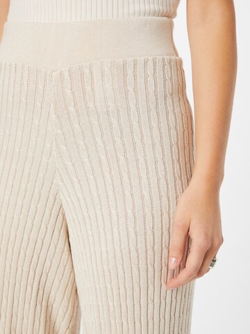 Wide leg Pantaloni 'Valeria' di Guido Maria Kretschmer Women in beige