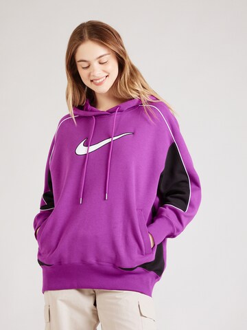 Felpa di Nike Sportswear in lilla: frontale