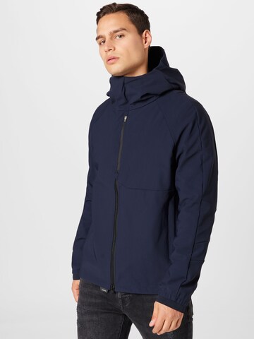 Krakatau Between-Season Jacket in Blue: front