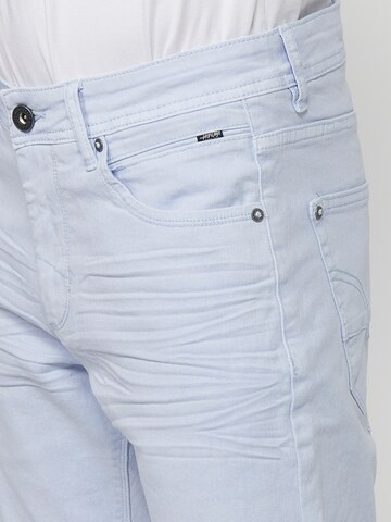 KOROSHI Slimfit Shorts in Blau